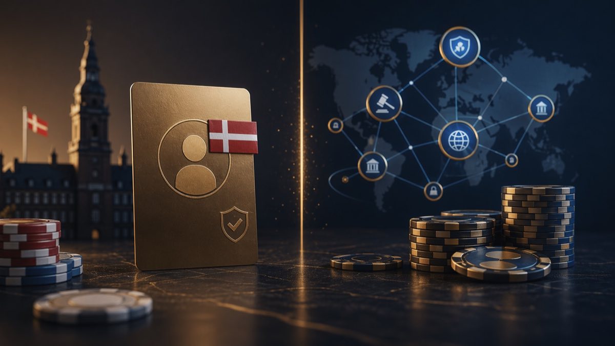 Headerbillede med dansk registerkort og globale licensnoder for ROFUS og udenlandske casinoer