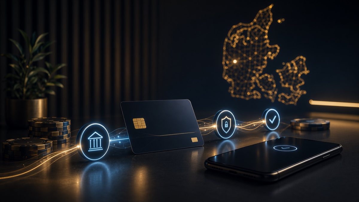 Headerbillede med open banking, sikre betalinger og casinochips for Trustly casino